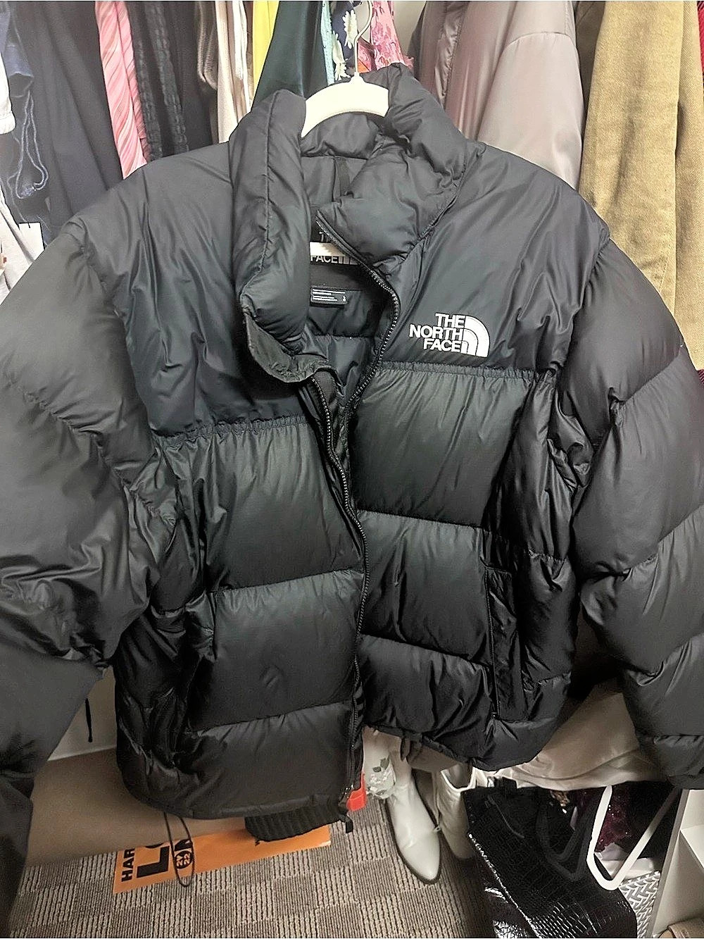 The North Face 1996 Retro Nuptse Jacket Black Puffer